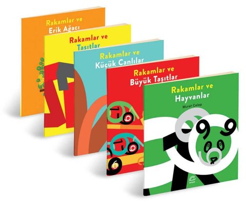 Murat Celep Rakamlar Seti - 5 Kitap Takım