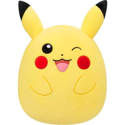 Squishmallows Pokemon Serisi Pikachu Göz Kırpan Pelüş 50 cm