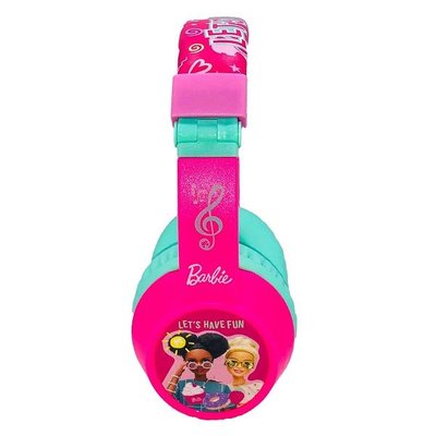 Volkano MT-9938-BR Barbie Mikrofonlu Bluetooth Lisanslı Kulak Üstü Çocuk Kulaklığı