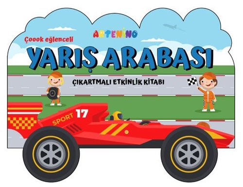 Yarış Arabası - Çıkartmalı Etkinlik Kitabı