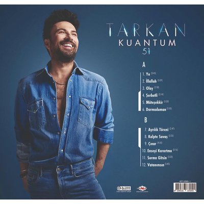 TARKAN - Kuantum 51 Mavi Plak