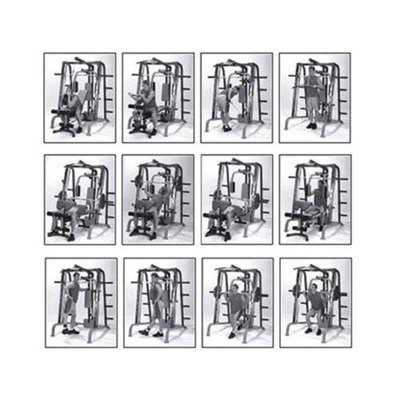 Voit 3918 Smith Machine Çalışma İstasyonu