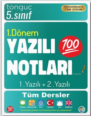 5. Sınıf Yazılı Notları 1. Dönem 1 ve 2. Yazılı