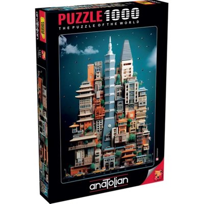 Anatolian Puzzle Taipei 1000 Parça Puzzle