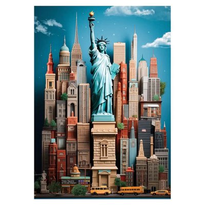 Anatolian Puzzle New York 1500 Parça Puzzle