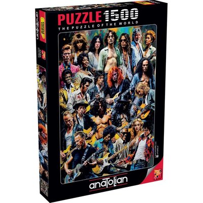 Anatolian Puzzle Rock Stars 1500 Parça Puzzle