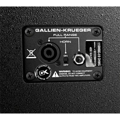 Gallien Krueger 115MBE-II 400W Bas Kabin