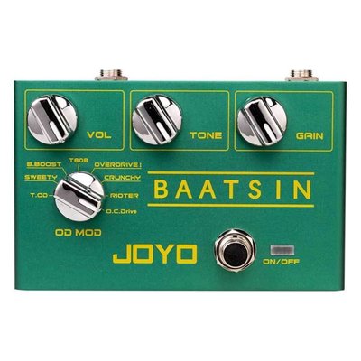 Joyo R-11 Baatsın 8 Mode Overdrive Pedalı