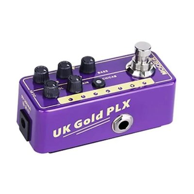 Mooer M019 Micro PreAMP UK Gold PLX (Marshall P Tip)