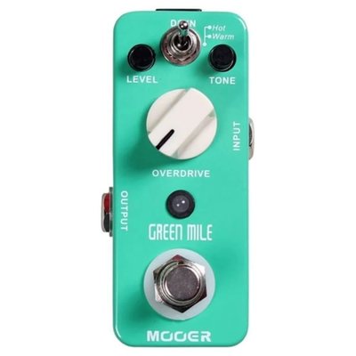 Mooer MOD1 Micro Seri Green Mile Overdrive Pedalı