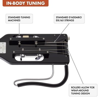 Traveler ULBBKGMP Ultra Light Siyah Bas Gitar