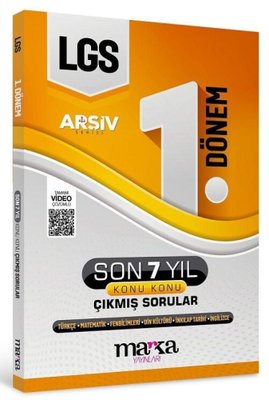 LGS Arşiv Serisi - 1. Dönem Konuları Son 7 Yıl Çıkmış Sorular