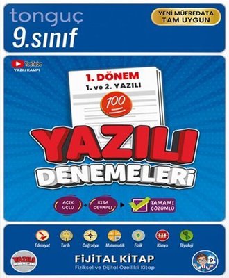 9. Sınıf Yazılı Denemeleri 1. Dönem 1. ve 2. Yazılı