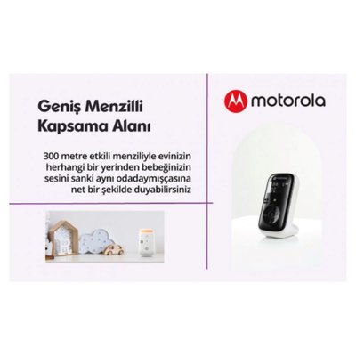 Motorola PİP11 Dect Dijital Ekranlı Bebek Telsizi