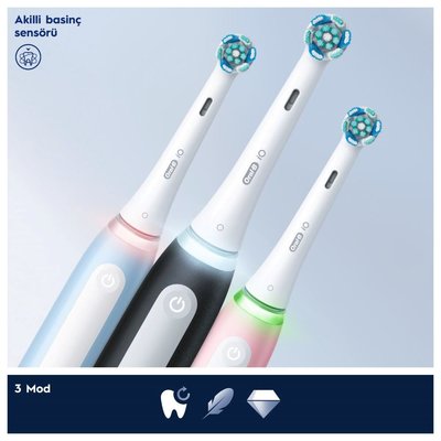 Oral-B iO 3 Şarjlı Diş Fırçası - Pembe