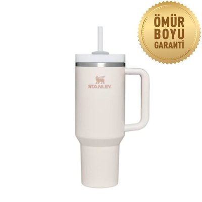 Stanley Quencher Pipetli Termos Bardak 1.18 L Pudra