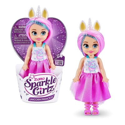 Sparkle Girlz Cupcake Unicorn Prenses Bebek 12 cm - Model 1