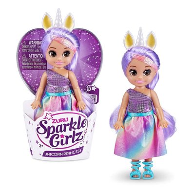 Sparkle Girlz Cupcake Unicorn Prenses Bebek 12 cm - Model 2