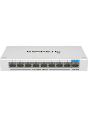 Keenetic KN-4710-01-EU 9 Port 10/100/1000 Mbps Gigabit PoE Switch