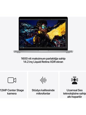 MacBook Pro M4 16 GB 512 GB SSD 14.2 MW2U3TU/A