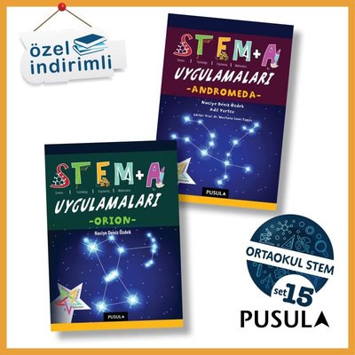 Pusula - Ortaokul STEM Seti - 2 Kitap Takım