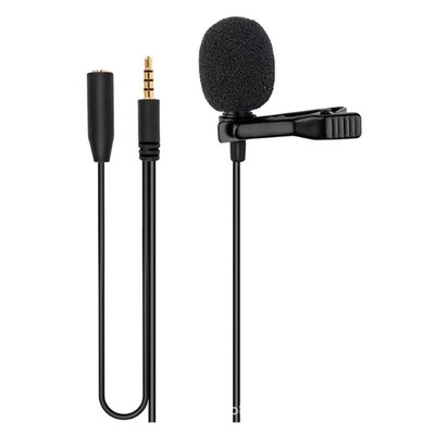 Jwin MIC-100 Metal Mandallı Yaka Mikrofonu