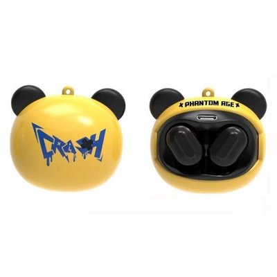 Volkano G-05D Face Change Yellow Bear TWS Kulaklık