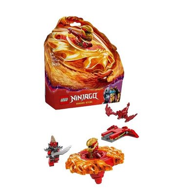 Lego Ninjago Kai's Dragon Spinjitzu Spinner 71823