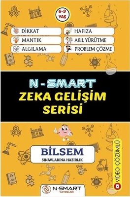 Zeka Gelişim Serisi - Bilsem Sınavlarına Hazırlık 6 - 9 Yaş