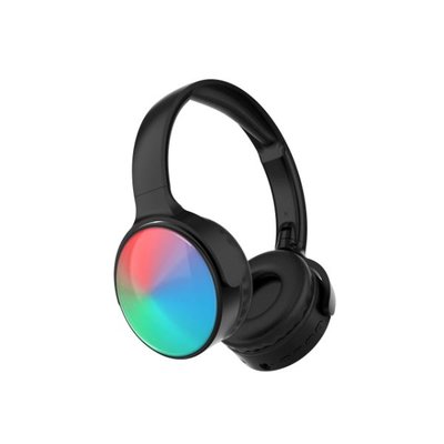 Volkano Aura-W Ledli Kulak Üstü Bluetooth Kulaklık Siyah
