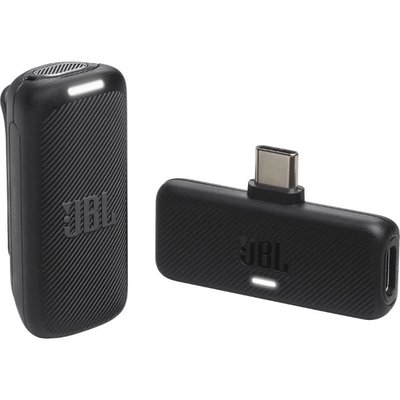 JBL Quantum Stream Wireless USB-C Yaka Mikrofonu Siyah
