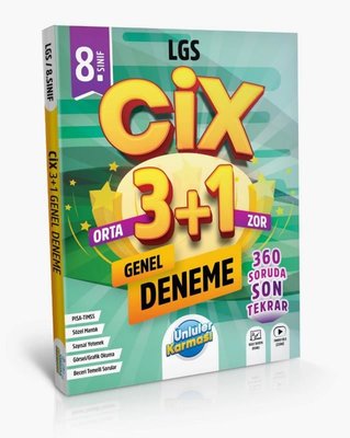 8.Sınıf LGS CİX 3+1 Genel Deneme