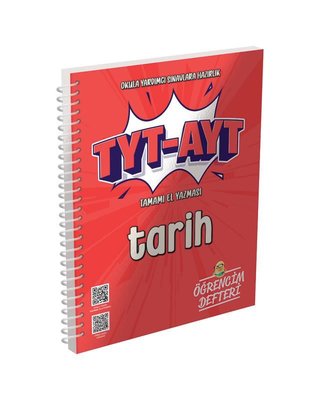 3031 TYT - AYT Tarih Öğrencim Defteri