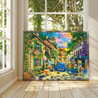 Ks Games Puzzle 1000 Village in the Med