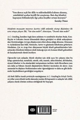 Felsefe Tarihi: Düşüncenin Batıdan Doğuya Üç Bin Yıllık Yolculuğu