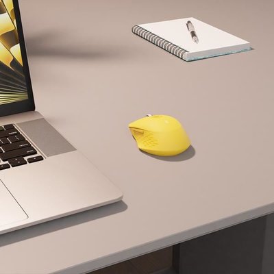 Everest SM-BT09 2in1 Bluetooth ve 2.4 GHz Kablosuz Mouse Sarı