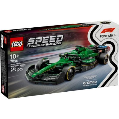 LEGO Speed Champions Aston Martin Aramco F1 AMR24 Yarış Arabası Seti 77245