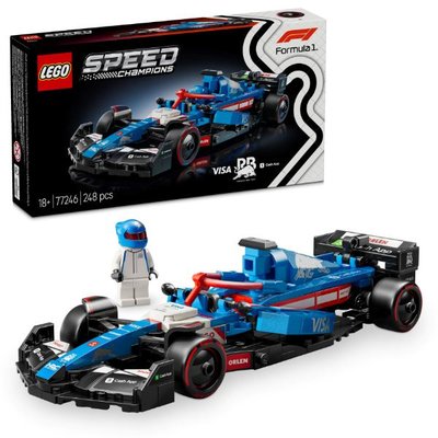 LEGO Speed Champions Visa Cash App RB VCARB 01 F1 Yarış Arabası Seti 77246