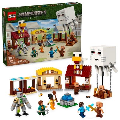 LEGO Minecraft Hortlak Balon Köy Saldırısı Video Oyunu Oyuncağı 21273