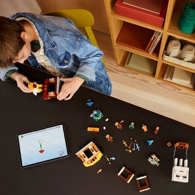 LEGO Minecraft Hortlak Balon Köy Saldırısı Video Oyunu Oyuncağı 21273