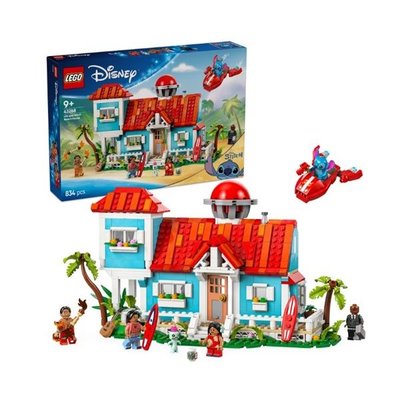 LEGO Disney Lilo ve Stiç Plaj Evi Yapım Seti 43268