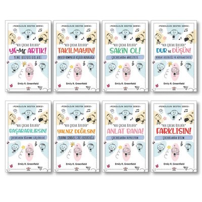 Çocuklar İçin Psikolojik Destek Seti - 8 Kitap Takım