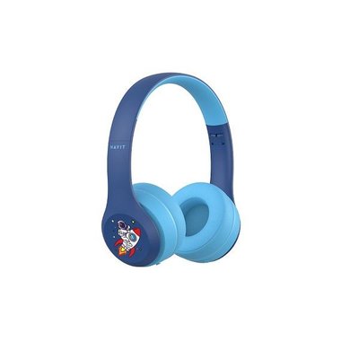 Havit H626BT Bluetooth Kulak Üstü Çocuk Kulaklık - Mavi