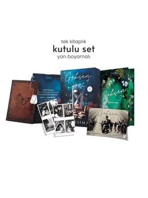 Gökçen 4 - Tek Kitaplık Yan Boyamalı Hediyeli Kutulu Set