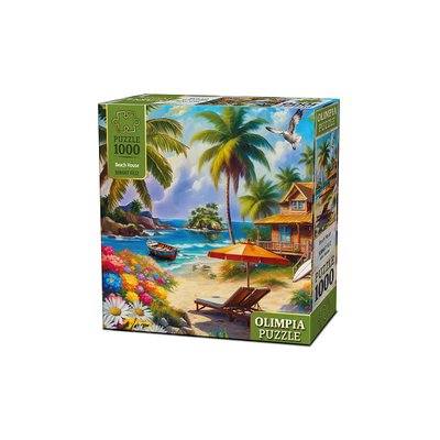 Olimpia Puzzle 1000 Parça Beach House