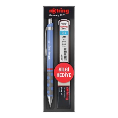 Rotring Tikky Rd 0.7 + Min Silgi Hediyeli Mavi