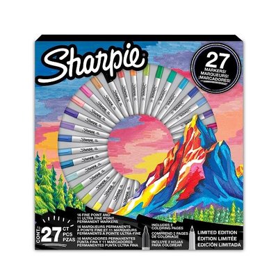 Sharpie Fine Permanent Markör Dağ - 27Li Kutu 2205231