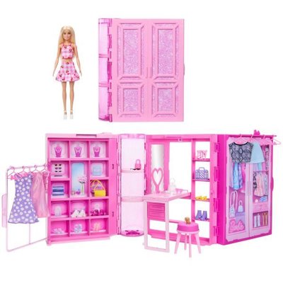 Barbie Rüya Gardrobu ve Bebek HXD58