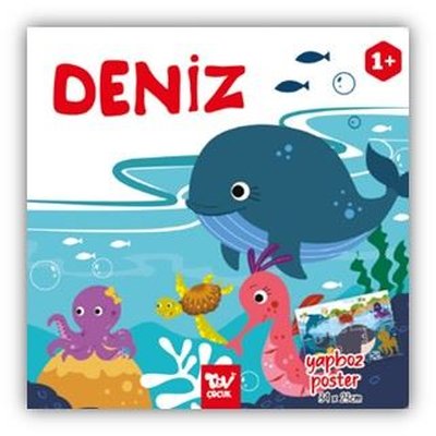 Deniz - Yapboz Poster Kitap