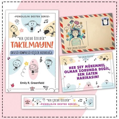 Çocuklarda Obsesif Kompulsif Kişilik Bozukluğu - Kartpostal ve Ayraç - Çocuklar İçin Psikolojik Dest